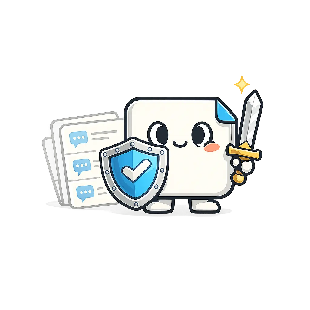 Privacy protection mascot